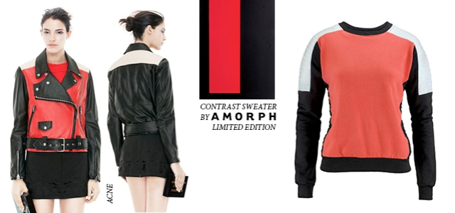 Amorph_Contrast Sweater vs. Acne